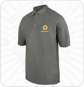 Branded apparel polo