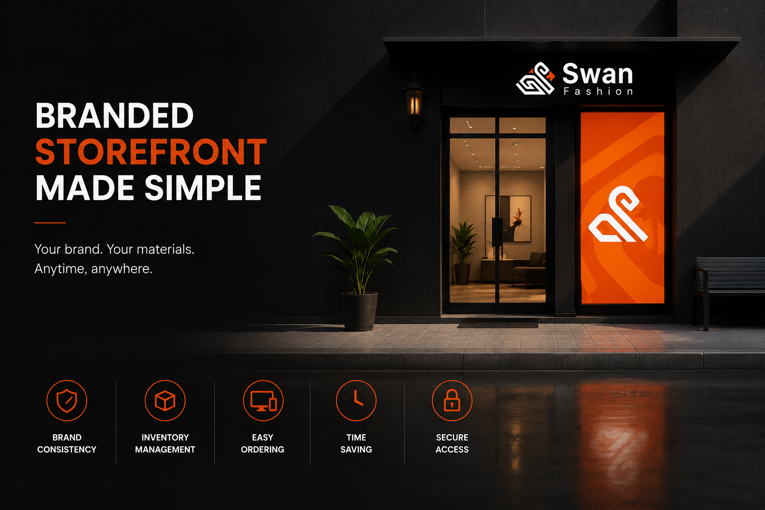 Branded storefront example 2