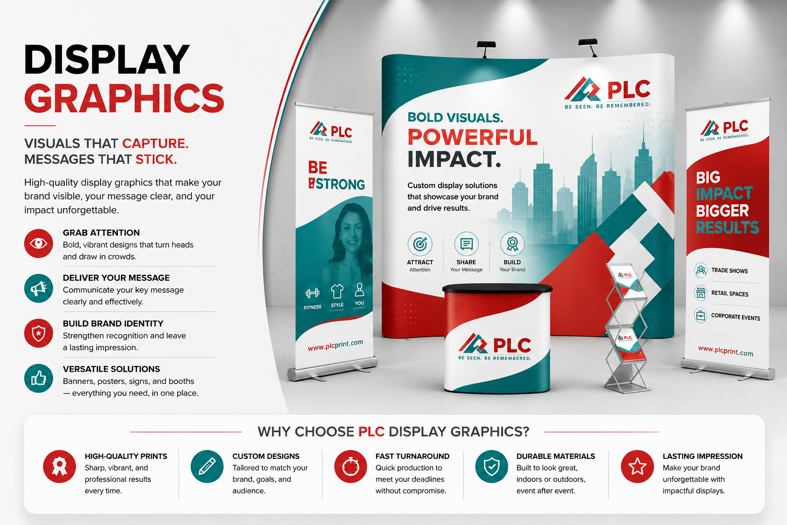 Transform your space with display graphics