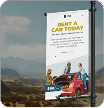 Posters and banners