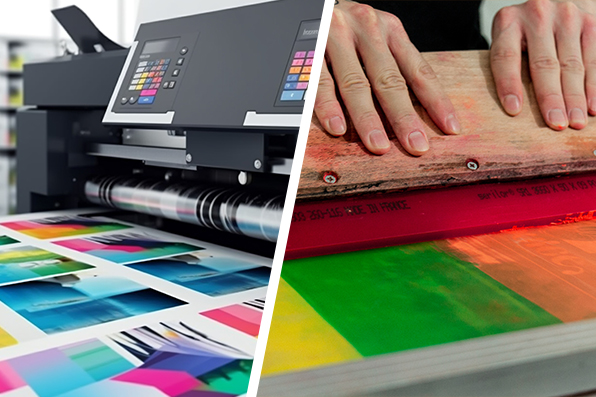 Offset vs digital vs screen printing