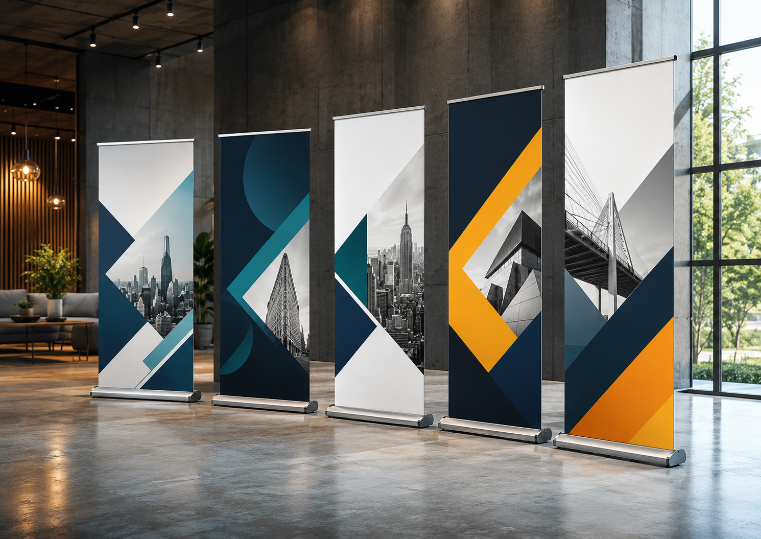 Banners and posters
