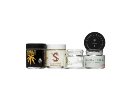 Glass jar packaging