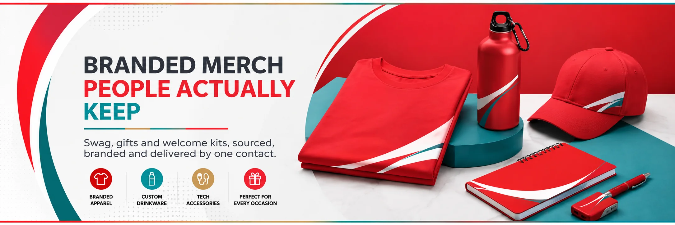 Branded merchandise and corporate swag by PLC Print