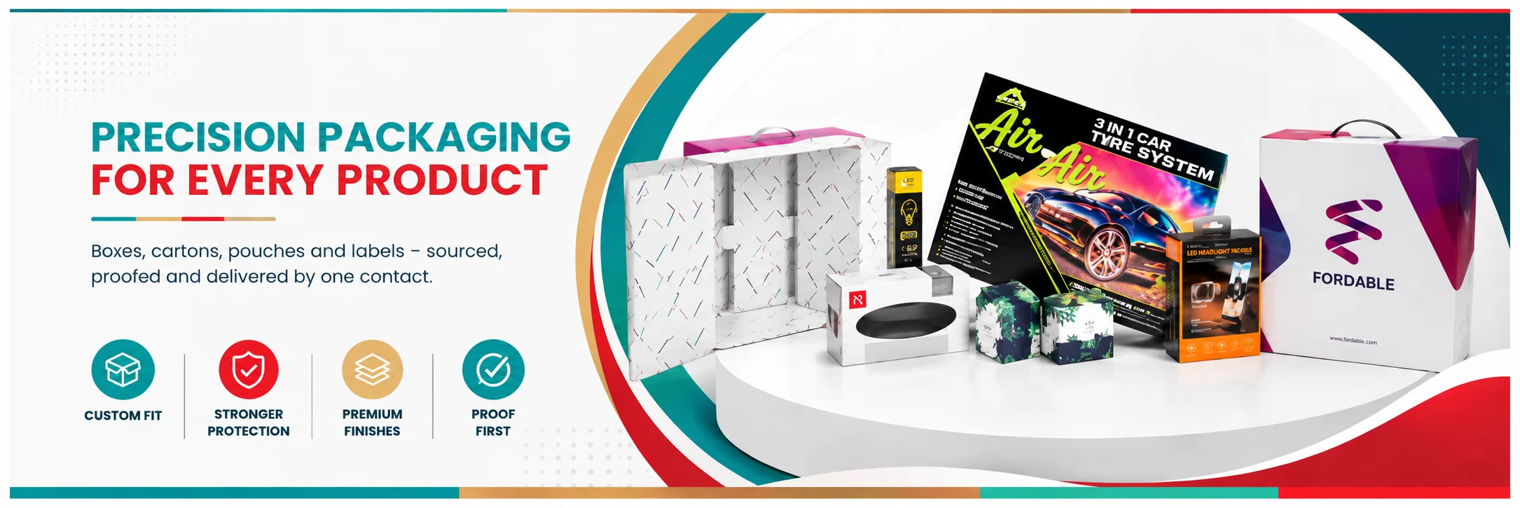 Custom packaging handled by PLC Print
