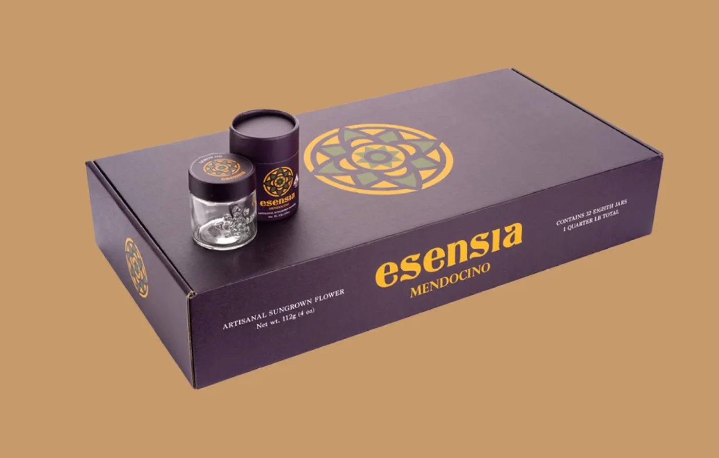 Custom packaging and print for Esensia Gardens by PLC Print