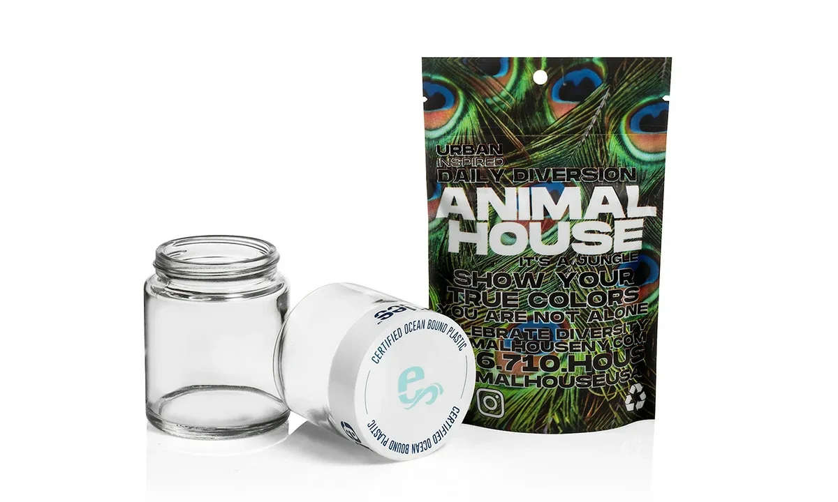 Cannabis Jars and Mylar Bags by PLC Print