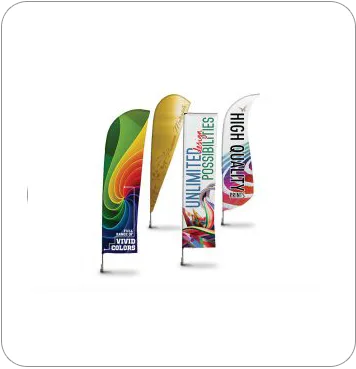 Custom Feather Flags by PLC Print