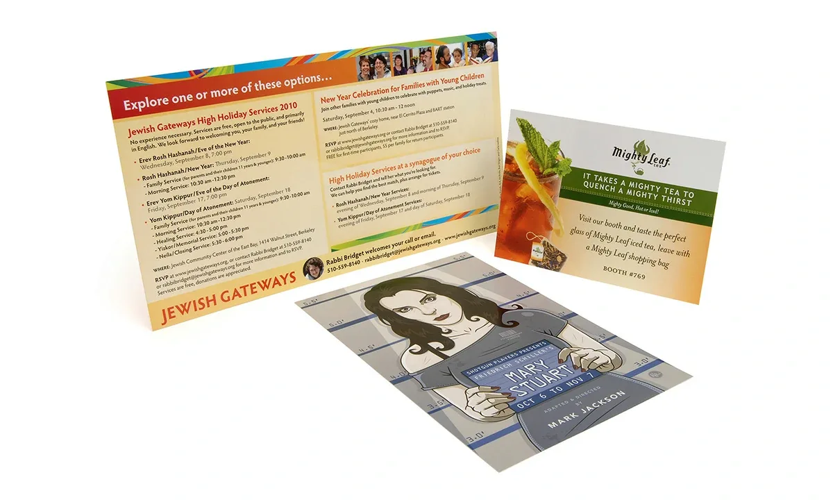 Printed Menu and Brochure by PLC Print